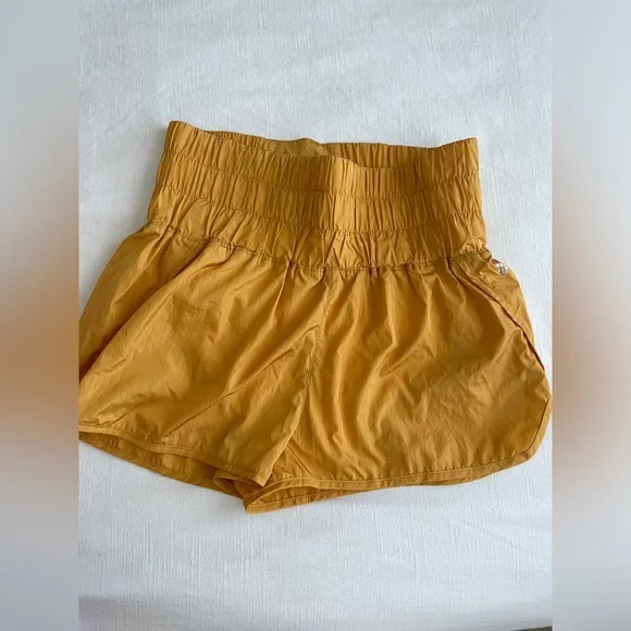 NWOT! FP Movement ‘The Way Home’ logo shorts. Golden (S,M). Lavender Dust (L) - Picture 2 of 16